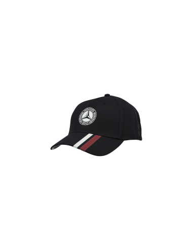 Gorra negra de cinco paneles para verdaderos fanáticos de Mercedes-Benz Classic B66043053