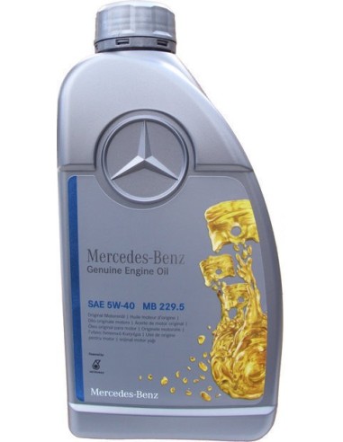 Aceite de motor Mercedes 5W-40 MB 229.5 - 1x 1 litro A000989920213AIFE