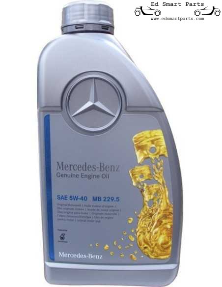 Olio motore Mercedes 5W-40 MB 229.5 - 1x 1 litro A000989920213AIFE