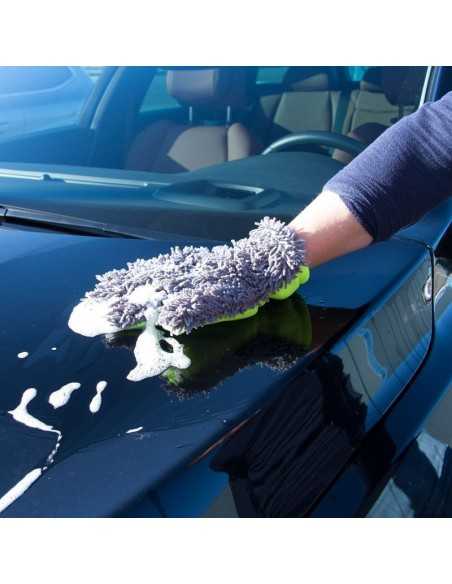 AutoStyle Doppelseitiger Autowaschhandschuh - Grau/Grün AutoStyle Doppelseitiger Autowaschhandschuh - Grau/Grün