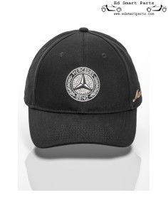 Mercedes Cap Classic donna ricamo Swarovski nero 2