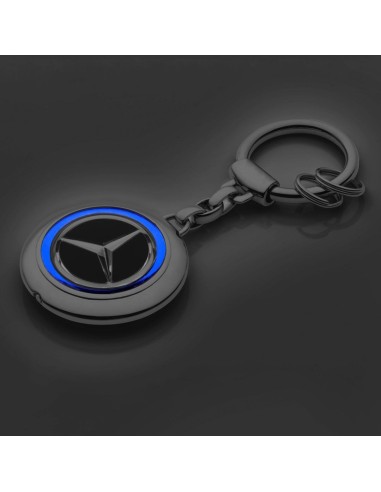 Original Keyring With Lighting Mercedes Benz