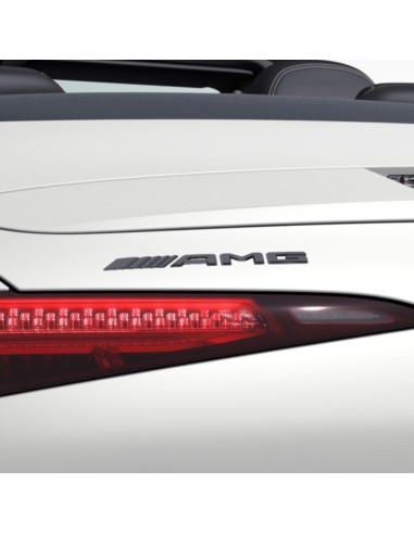 Scritta logo AMG nera originale Mercedes Benz