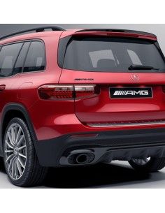 Scritta logo AMG nera originale Mercedes Benz 2