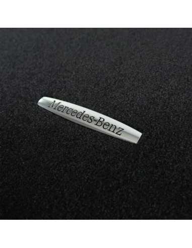 Tappetini in velluto CLS C219 nero 4 pezzi Originale Mercedes-Benz