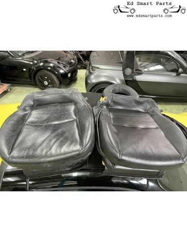 Housses de siège en cuir Smart Roadster avec mousse