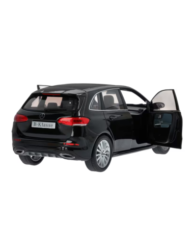 Carro modelo AMG Line W247 genuíno Classe B Sports Tourer Cosmos Black em escala 1:18