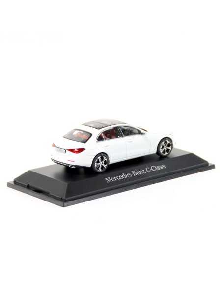 Modelo de coche Mercedes-Benz Clase C Avantgarde W206 blanco opalita a escala 1:43 Modelo de coche Mercedes-Benz Clase C Avantgarde W206 blanco opalita a escala 1:43