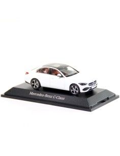 Modellino auto 1:43 Mercedes-Benz Classe C Avantgarde W206 bianco opalino