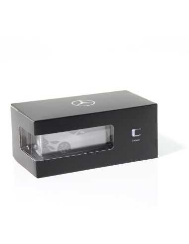Modellino auto 1:43 Mercedes-Benz Classe C Avantgarde W206 bianco opalino