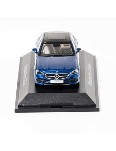 Modelo de coche Mercedes-Benz Clase C Avantgarde W206 azul espectral a escala 1:43 Modelo de coche Mercedes-Benz Clase C Avantgarde W206 azul espectral a escala 1:43