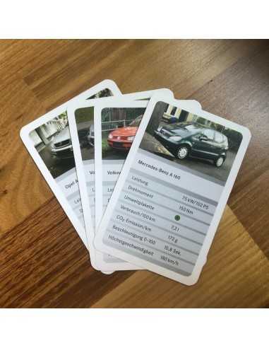 2009 Mercedes-Benz Sammelkartenset – „Tauschen lohnt sich!“ Sammlerquartett