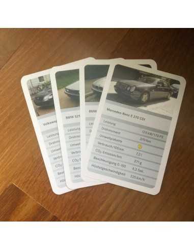 Juego de cromos Mercedes-Benz 2009: "¡Tauschen lohnt sich!" Cuarteto de coleccionistas