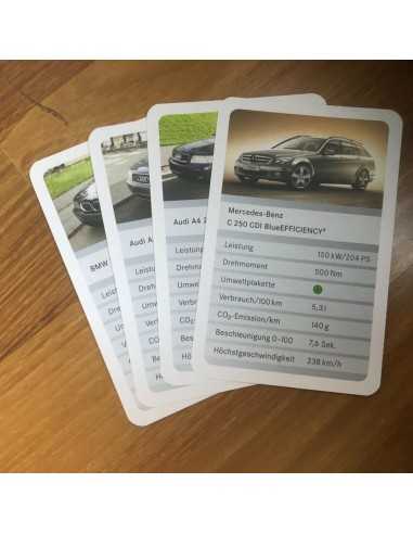 2009 Mercedes-Benz Trading Card Set – "Tauschen lohnt sich!" Collector’s Quartet