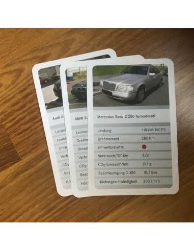 2009 Mercedes-Benz Sammelkartenset – „Tauschen lohnt sich!“ Sammlerquartett