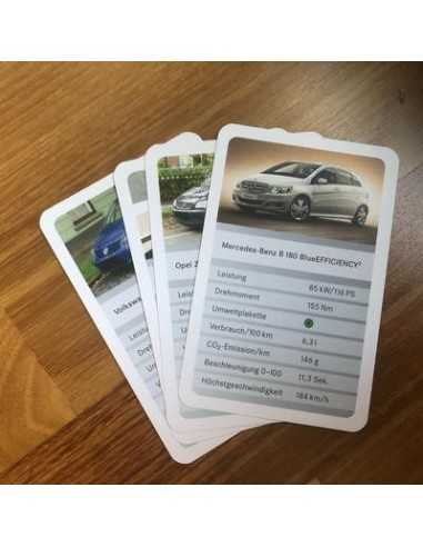 2009 Mercedes-Benz Sammelkartenset – „Tauschen lohnt sich!“ Sammlerquartett