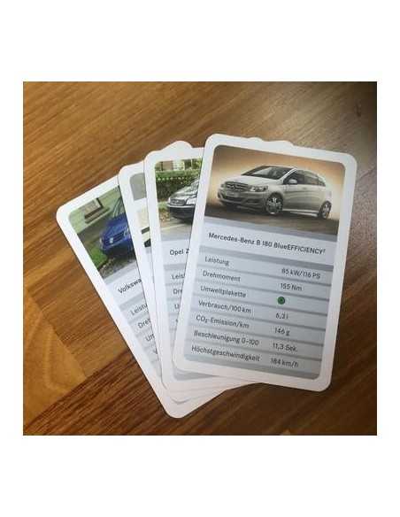 Juego de cromos Mercedes-Benz 2009: "¡Tauschen lohnt sich!" Cuarteto de coleccionistas Juego de cromos Mercedes-Benz 2009: "¡Tauschen lohnt sich!" Cuarteto de coleccionistas