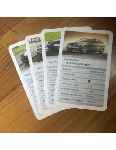 2009 Mercedes-Benz Sammelkartenset – „Tauschen lohnt sich!“ Sammlerquartett