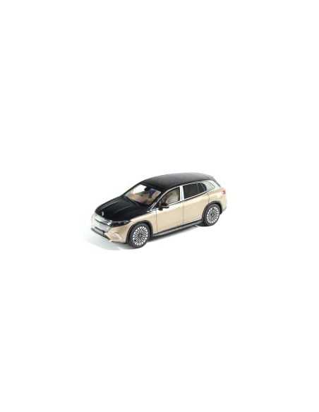 Original Mercedes-Maybach Modellauto EQS 680 SUV Z296 im Maßstab 1:18 Obsidianschwarz Kalaharigold Original Mercedes-Maybach Modellauto EQS 680 SUV Z296 im Maßstab 1:18 Obsidianschwarz Kalaharigold