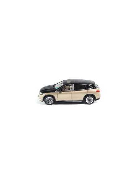Original Mercedes-Maybach Modellauto EQS 680 SUV Z296 im Maßstab 1:18 Obsidianschwarz Kalaharigold Original Mercedes-Maybach Modellauto EQS 680 SUV Z296 im Maßstab 1:18 Obsidianschwarz Kalaharigold