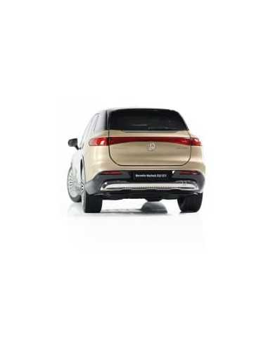Modellino originale Mercedes-Maybach in scala 1:18 EQS 680 SUV Z296 Nero ossidiana Oro Kalahari
