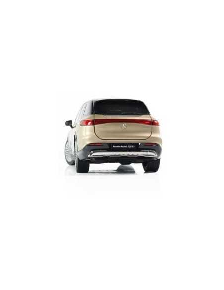 Carro modelo genuíno Mercedes-Maybach em escala 1:18 EQS 680 SUV Z296 Obsidian preto Kalahari dourado Carro modelo genuíno Mercedes-Maybach em escala 1:18 EQS 680 SUV Z296 Obsidian preto Kalahari dourado