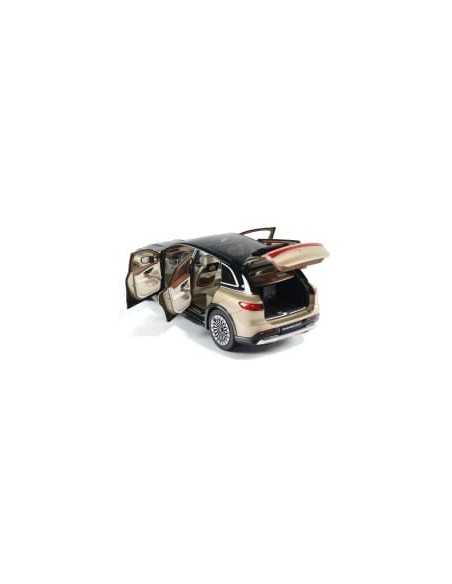 Original Mercedes-Maybach Modellauto EQS 680 SUV Z296 im Maßstab 1:18 Obsidianschwarz Kalaharigold Original Mercedes-Maybach Modellauto EQS 680 SUV Z296 im Maßstab 1:18 Obsidianschwarz Kalaharigold