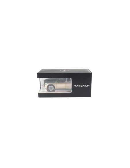Genuine Mercedes-Maybach 1:18 scale model car EQS 680 SUV Z296 Obsidian black Kalahari gold Genuine Mercedes-Maybach 1:18 scale model car EQS 680 SUV Z296 Obsidian black Kalahari gold