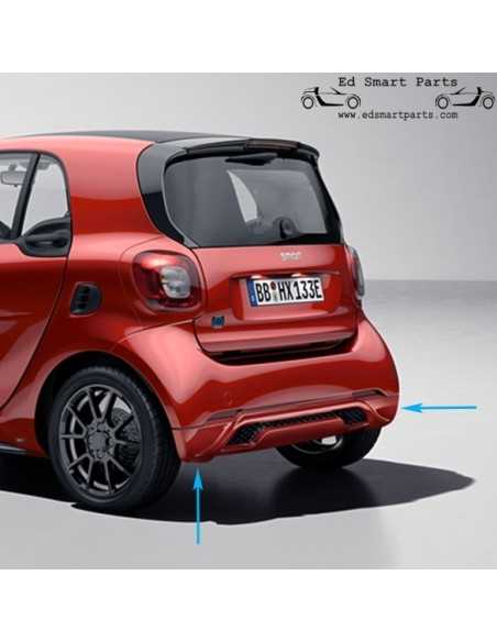 Difusor traseiro Brabus genuíno para Smart FORTWO (453) - Preparado A4538804102