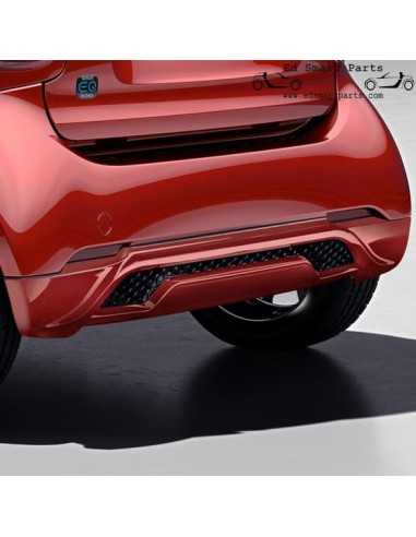 Originele Smart FORTWO (453) Brabus Achterdiffuser - Gegrond A4538804102