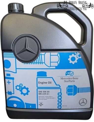 Óleo de motor Mercedes 5W-40 MB 229.5 - 1 x 5 litros A000989920213AIFE