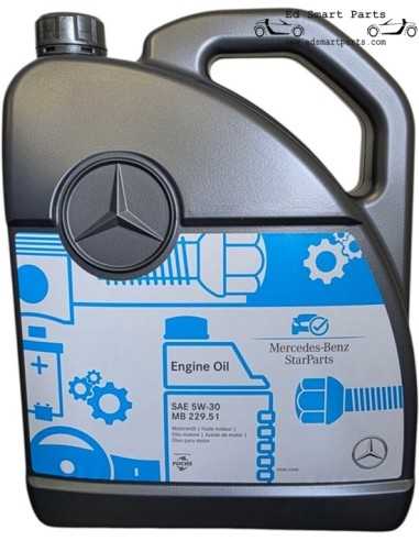 Óleo de motor Mercedes 5W-40 MB 229.5 - 1x 5 litros A000989920213AIFE