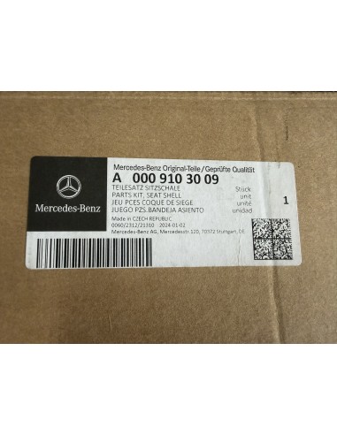 Mercedes-Benz OEM Seat Shell Parts Kit A0009103009