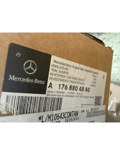 Diffusore AMG 250 Sport con finiture rosse, Classe A W176 originale Mercedes-Benz 2