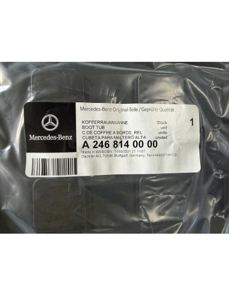 Forro de porta-malas original Mercedes-Benz Classe B – OEM A2468140000