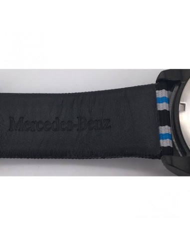 Reloj deportivo Mercedes para hombre, cronógrafo, correa de nailon, esfera de carbono, Mercedes-Benz B67995428