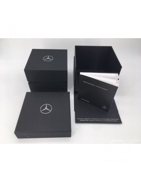 Mercedes Sportuhr für Herren, Chronograph, Nylonarmband, Carbon-Zifferblatt, Mercedes-Benz B67995428