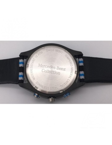 Orologio sportivo Mercedes da uomo cronografo con cinturino in nylon e quadrante in carbonio Mercedes-Benz B67995428