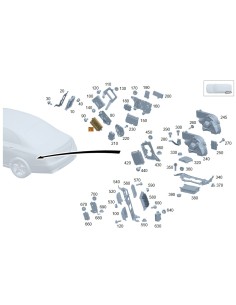 Mercedes-Benz Parking Assistance (PDC) Control Unit Module EQS V297