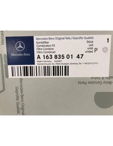 Genuine Mercedes-Benz M-Class W163 Cabin Air Filter – A1638350147