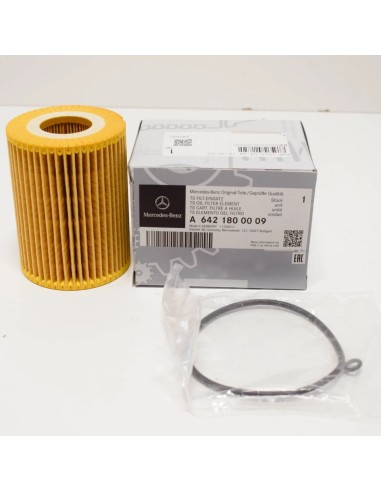 NOS Genuine Mercedes-Benz Oil Filter Element – A2001800009 – Original OEM Part