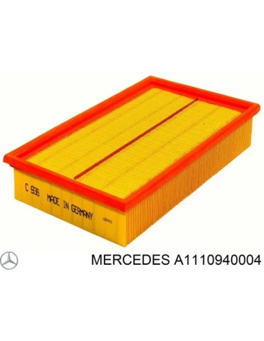 Elemento filtro aria originale Mercedes-Benz A1110940004 – Inserto filtro aria motore