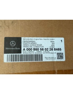 Mercedes-Benz W204 Driver Steering Wheel Airbag Beige OEM A0008605602268465 2