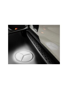 NEUES Original Mercedes-Benz LED-Türprojektor-Set mit Sternlogo OEM A2138204503 2