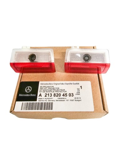 NEUES Original Mercedes-Benz LED-Türprojektor-Set mit Sternlogo OEM A2138204503