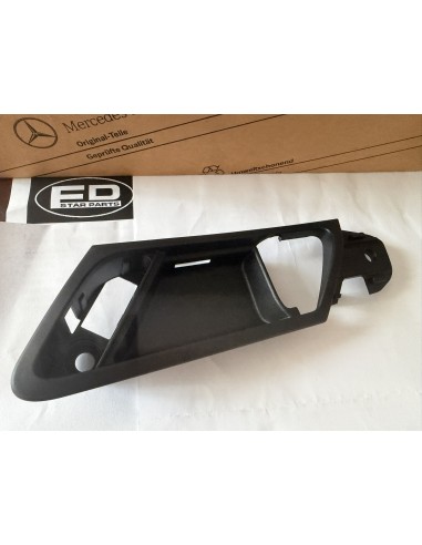 NUOVA cornice di rivestimento originale Mercedes-Benz per maniglia porta lato guidatore sinistro OEM A16476605649051 W164 X164