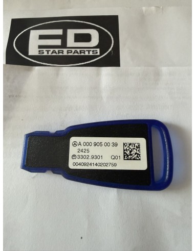 Nuova chiave elettronica intelligente originale Mercedes-Benz, codice OEM A0009050039 9999.
