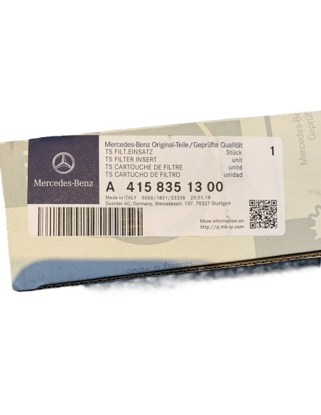 Mercedes-Benz Citan W415 Cabin Air Filter Set OEM A4158351300 Genuine Mercedes-Benz