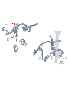 Original Mercedes-Benz Kabelbaum A2065405101 – Neues OEM-Teil