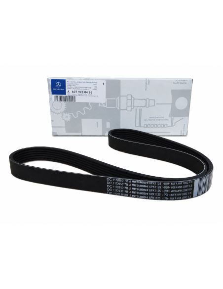 Genuine Mercedes-Benz Poly V Belt / Serpentine Drive Belt A6079930496